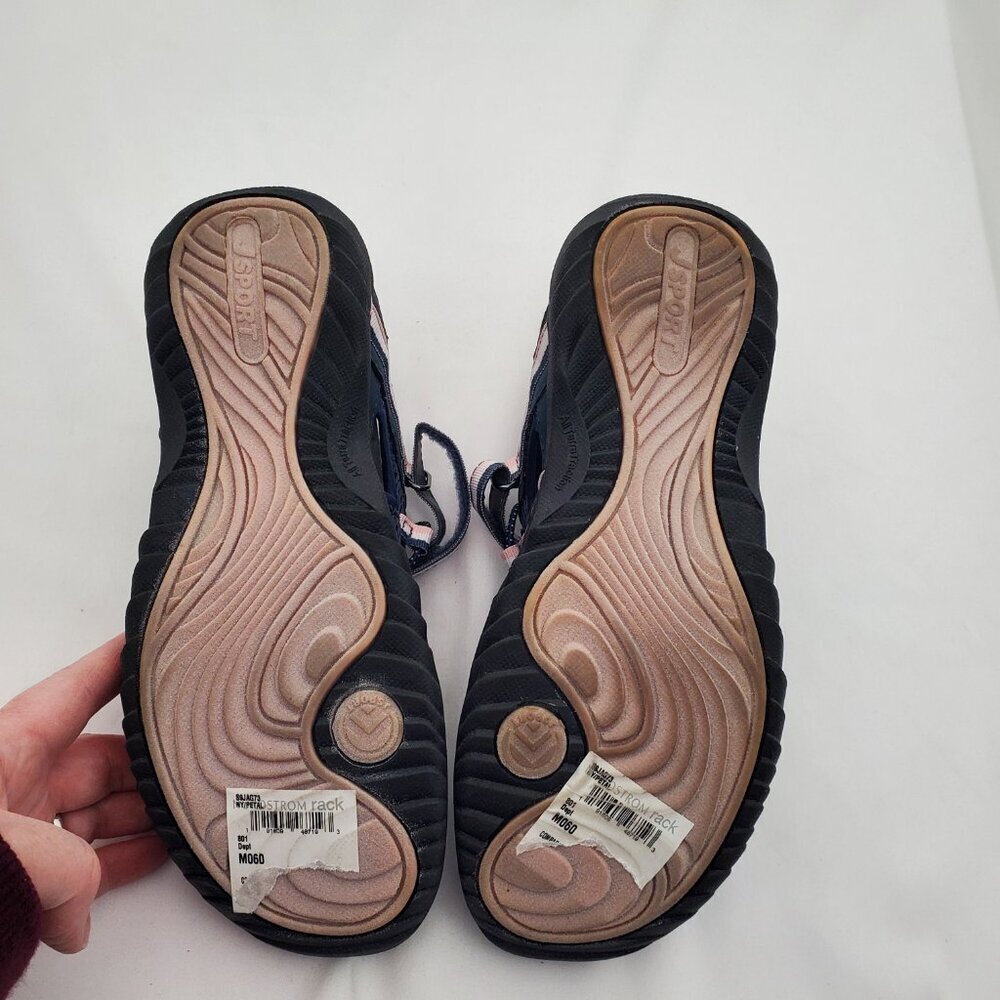 J-Sport Jambu Jaguar Water Ready Shoes Navy Pink 6M - Picture 9 of 9